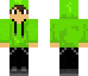 green hoodie with hood