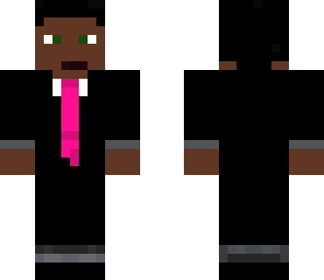 guy with pink tie
