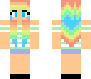 rainbow girl