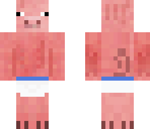 pig in underwear