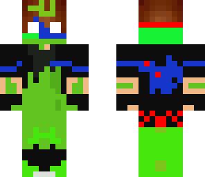 mutation monster blue and green