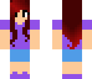 little purple girl