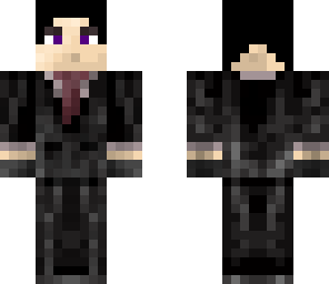 butler with black hair