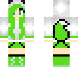 green wolf girl