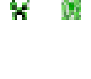 creepy creeper face