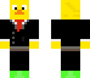 duck in a suit