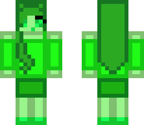 green slime girl