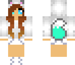 ombre mint girl
