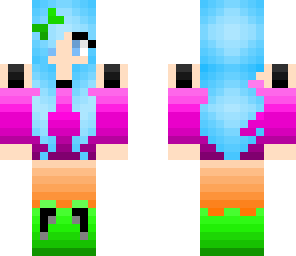 rainbow'ish girl