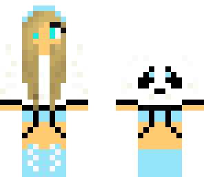 edited panda girl
