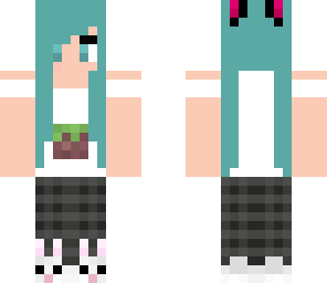 miku in mc pjs