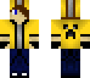 cool yellow creeper boy