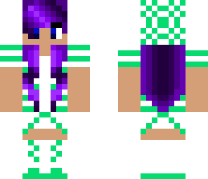 light teal and purple perfect