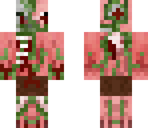 bloody zombie pigman