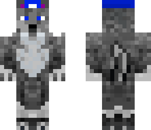 wolf with cap