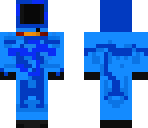 the blue camper