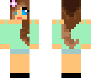 pretty hair girl