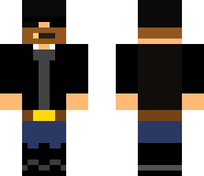 cheap biker skin with beard