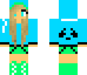 panda hoddie girl