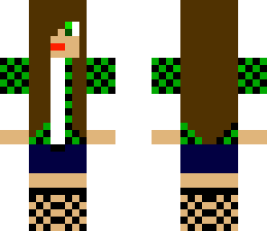 checkered girl