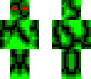 green fire monster