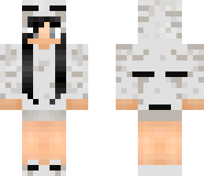 hd girl with ghast hoodie please vote