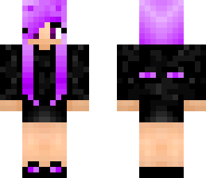 hd girl with enderman hoodie please vote
