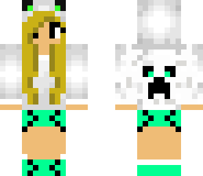 little creeper wolf girl