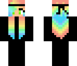 ninja rainbow girl