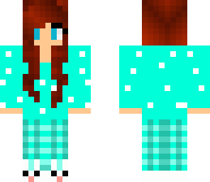 teal pj girl