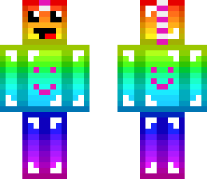 rainbow guy with mohawk