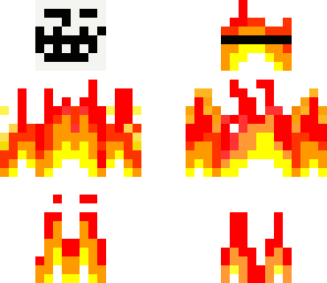 burning trollface