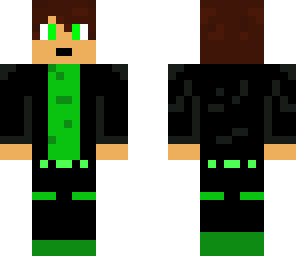 cool green and red guy