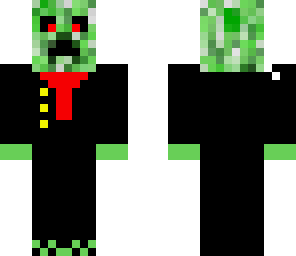 creeper in a tuxedo