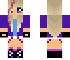 blue girl gamer