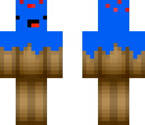 blue cake man