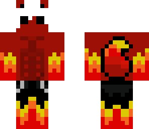 fiery demon fox boy