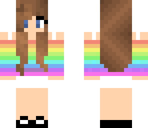 rainbow girl