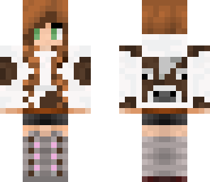 cow sweater girl
