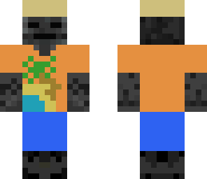 wither skeloton on vacation