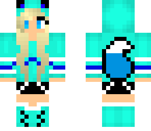 blue fox girl