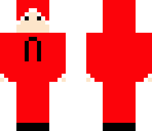red hoodie