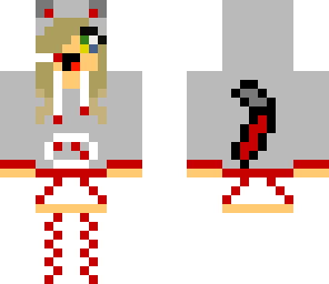 red kitty girl