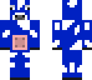 blue cow