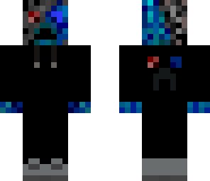 cyborg creeper in black