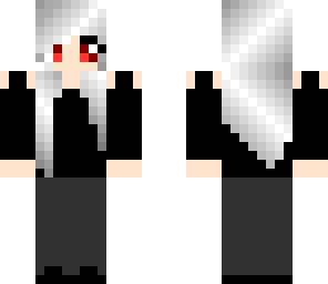 vampire girl with extended bangs