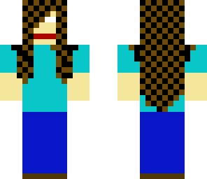 start of female herobrine