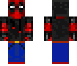 deadpool in a hoodie