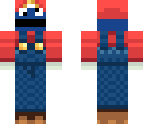 mario cookie monster