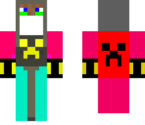 awesome guy with creeper cape
